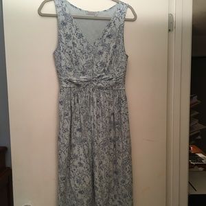 Fresh Produce blue floral dress size s